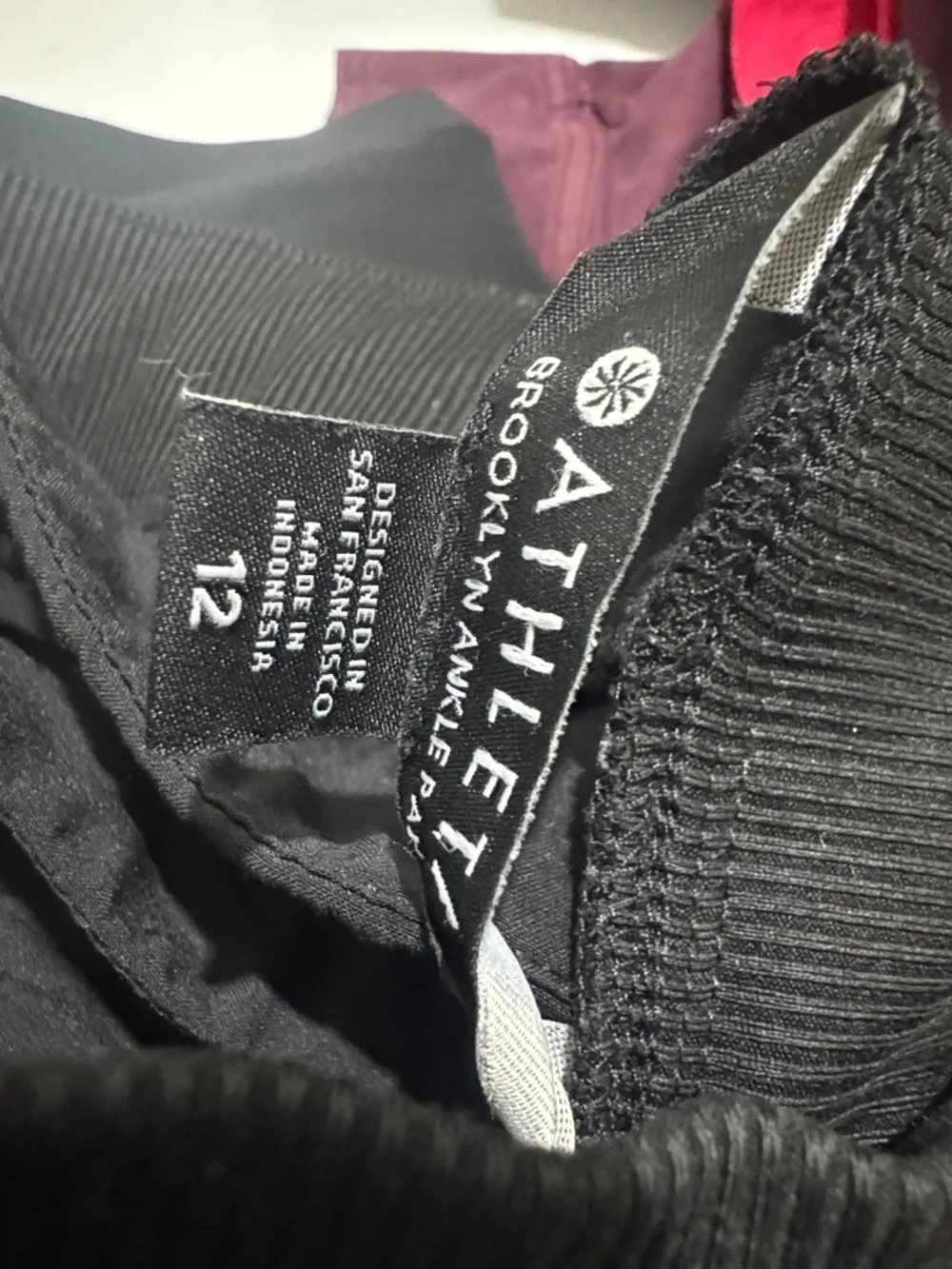 ATHLETA - Brooklyn Mid Rise Ankle Pant Size 12 - Picture 8 of 8